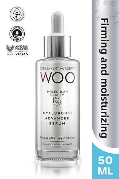 WOO Skin Expert Academy سيروم حمض الهيالورونيك للترطيب المكثف 50 مل ممتلئ وشد...