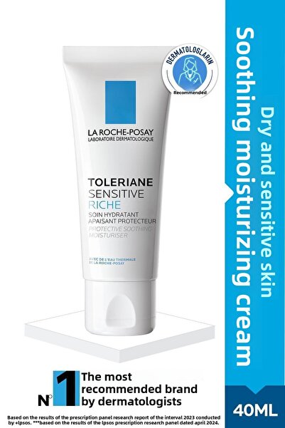 La Roche Posay Revitalizing Face Cream - for Life-Free and Dry Skin, Moisturi...