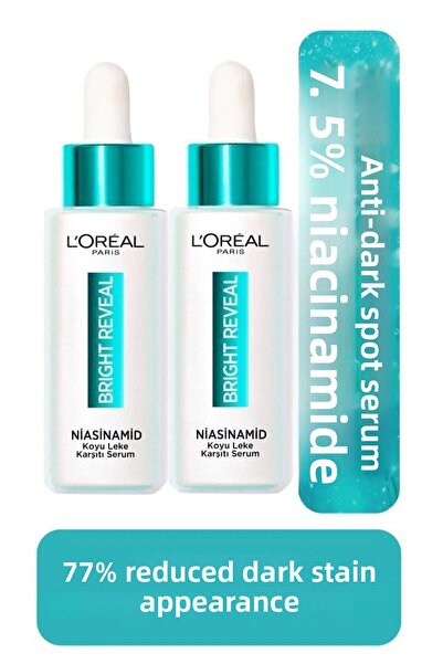 L'Oreal Paris برايت ريفيل - مصل نياسيناميد 10% مضاد للبشرة فعال على بقع الشمس...