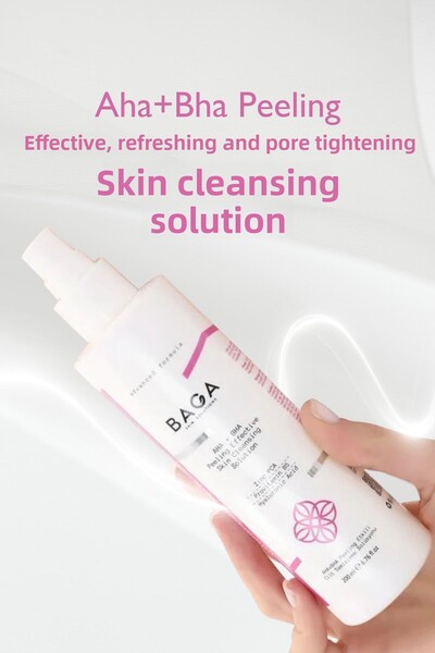 Baga Aha+Bha Peeling Effect Revitalizing and Pore Tightening Skin Cleansing S...
