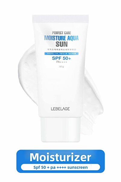 LEBELAGE كريم الشمس المرطب المائي للعناية المثالية، كريم الشمس المائي بعامل ح...