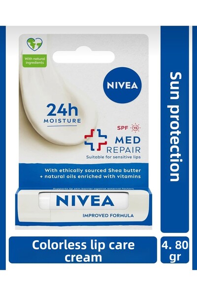 NIVEA Lip Care Cream 4.8Gr - Med Repair