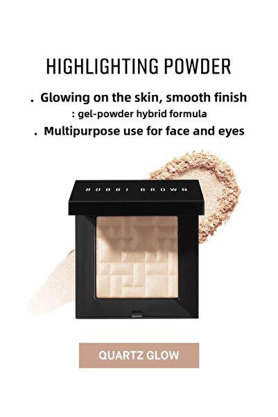 BOBBI BROWN بودرة هايلايتر بيرل بيجمنت بودرة هايلايتر - كوارتز جلو 716170291468