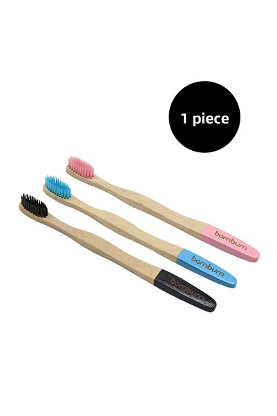 Bambum تحية فرشاة أسنان الخيزران للبالغين