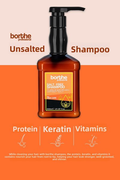 Borthe Salt Free Salt Free Shampoo 650ml