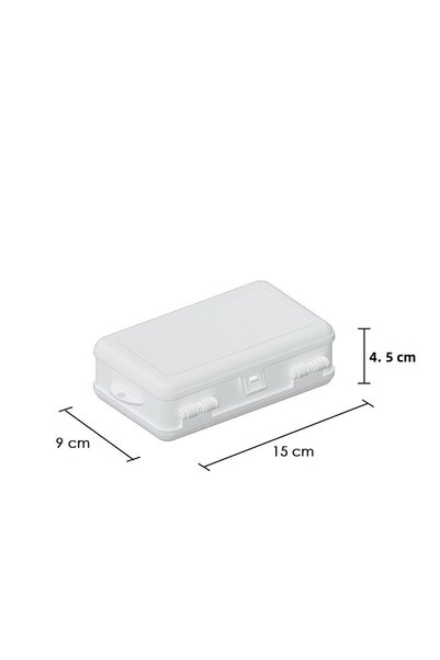 Pufwin Home Mini Multi-Purpose Double Compartment Jewelry and Accessory Box Organizer