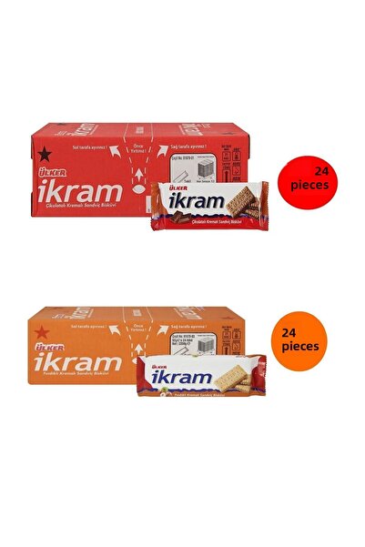 Ülker 84 جرام 24 حبة كاكاو - بالبندق