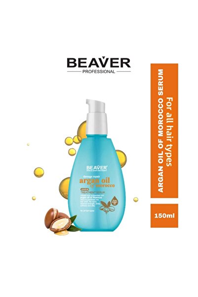 Beaver سيروم الشعر بزيت الأرغان من بيفر 150 مل |   العناية بالإصلاح، الحماية ...