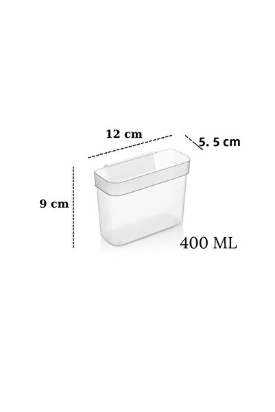 Mutfak Köşesi 6 Pieces of Refrigerator Hanging Inside Door Organizer, Mini Hanging Organizer