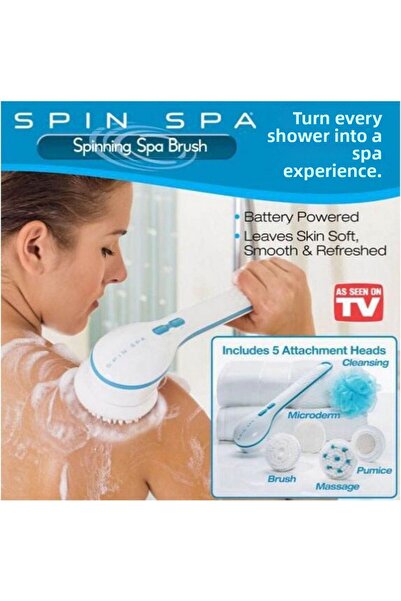 dost şarküteri Electric Bath Brush Body Cleansing Brush Massager