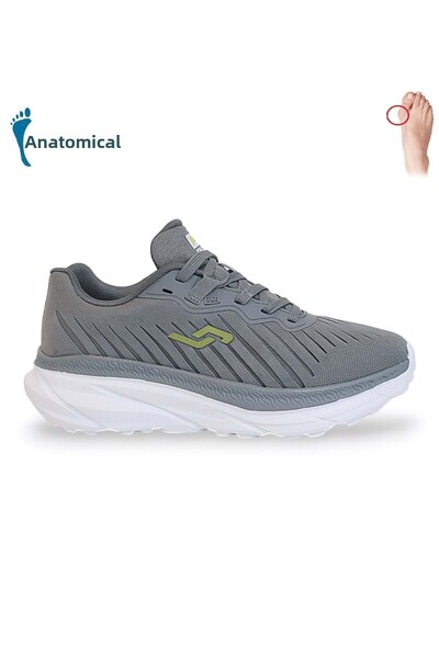 Jump 1811-29769 Anatomical Sole Knitwear Fabric Walking & Running Shoes - NKT01811-grey-41