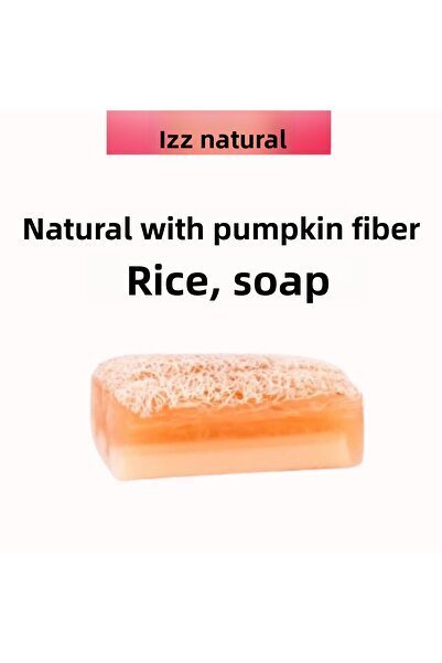 özz doğal صابون الأرز من ألياف اليقطين