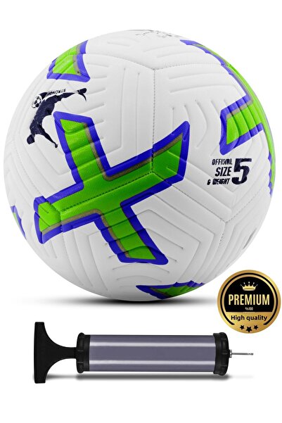 Ozsport كرة القدم الأصلية من Telvesse، مضخة نفخ الرياح، سجادة أرضية صلبة، كرة...