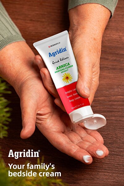 Agridin Arnica Montana Lavender Rosemary Eucalyptus Massage Cream 100 ml Tube