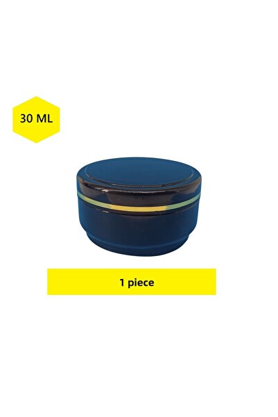 demethome Cutie goală pentru pomadă-crem-cosmetice 30 ml Borcan pentru cremă din plastic 30 cc 1-5-10-25-50-100-250 bucăți opționale