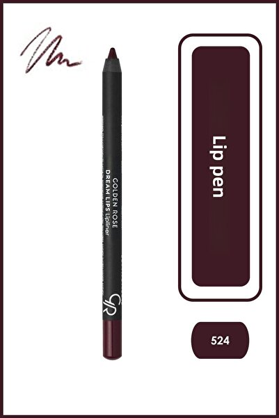 Golden Rose قلم تحديد الشفاه دريم ليبس رقم: 524 بلوم ريد - دوداك كاليمي