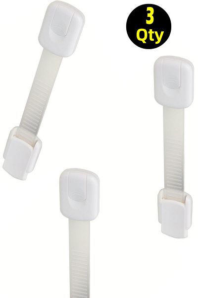 usin 3 Pcs Silicone Cabinet Drawer Refrigerator Ware Fixator Baby Child Protects Protector Safety Lock Lock