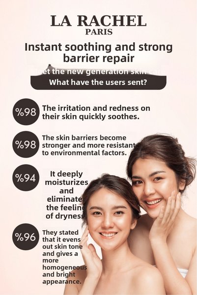 La Rachel Professional Strong Soothing and Safe Barrier - 1 Serum for Sensitive Skin 4 Effects