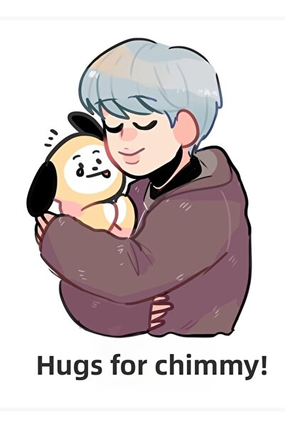 Universal BTS: Păsări pentru Chimmy! Tablou Poster din lemn decorativ Cod1828