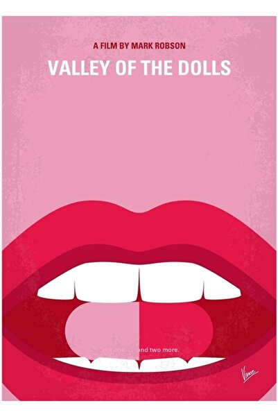 Universal No945 Η Κοιλάδα των Κούκλων μου Ξύλινη Διακοσμητική Αφίσα Τέχνης