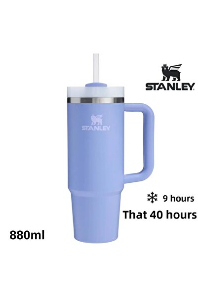 Stanley كوينشر H2.O فلو ستيت ™   ترمس مع مصاصة 0.8 لتر قارورة مع مصاصة LILA
