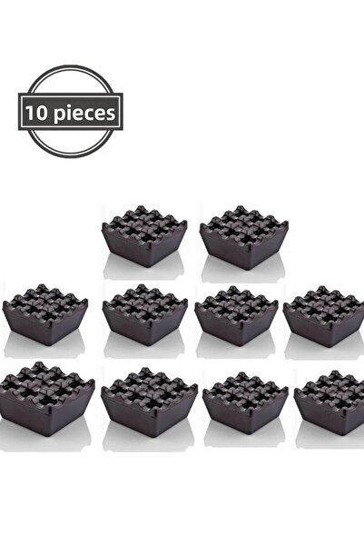 zisayt Melamine Square Ashtray, Starbucks Ashtray, Grilled Ashtray, 10 Ashtrays