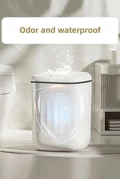 Clevora Smart Technological Sensor Trash Can Light Odor-Proof Kitchen Bathroom Wc of