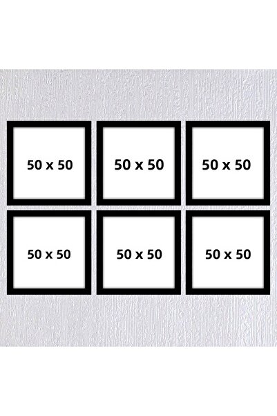 Araste Çerçeve & Dekorasyon إطار ستة 50x50 (بدون ملصق) - Bos1022