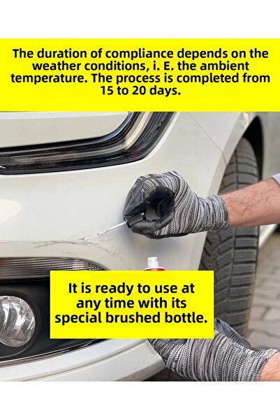 Flea Market Togg T10X Pamukkale White 790 - Professional Scratch and Stone Mark Remover Touch-Up Paint 25ml.