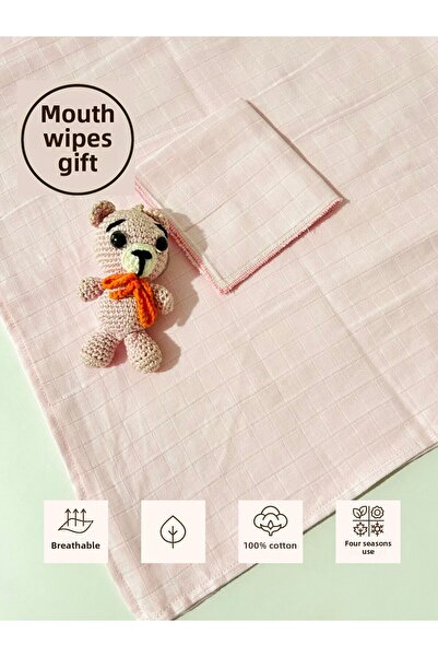 Sevza Kids Multi-Purpose Muslin Cover & Blanket, Mouth Wipe Gift, 100% Cotton...