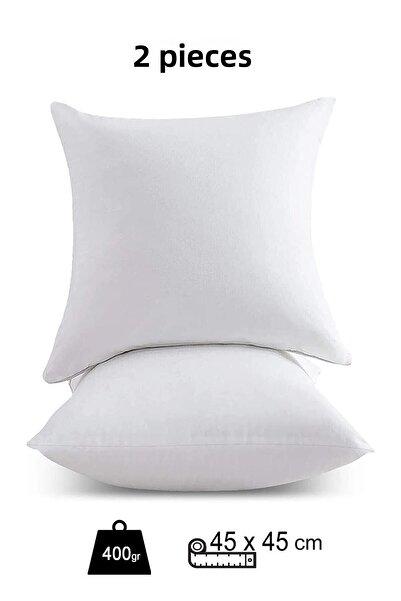 FAVORA وسادة رمي من السيليكون مكونة من قطعتين 400 جرام 45 × 45 سم