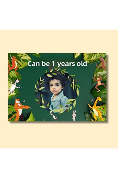 gifttime Ειδική φωτογραφική αφίσα γενεθλίων για παιδιά