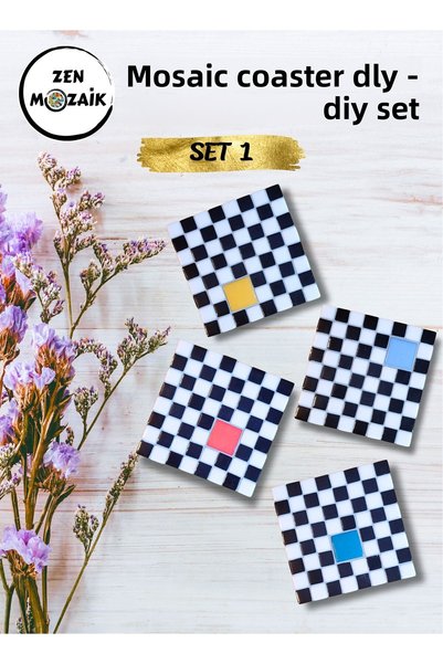 Zen Mozaik Zen Mozaic - Mosaic Coasters DIY Set - Discover Your Creativity!