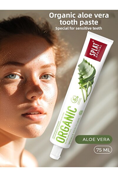 Splat معجون أسنان عضوي بالصبار 75 مل |   إصلاح اللثة