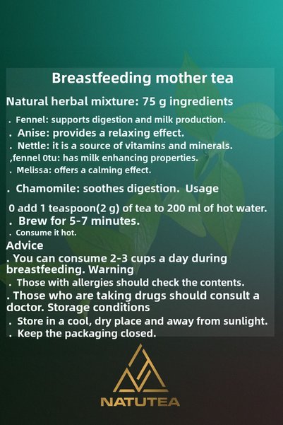 Natutea – Anne Herbal Tea |   75 Grams