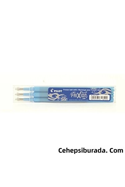 Pilot إعادة تعبئة قلم فريكسيون باللون الأسود 0.7 - مجموعة من 3 قطع Bls-fr7-b-s3