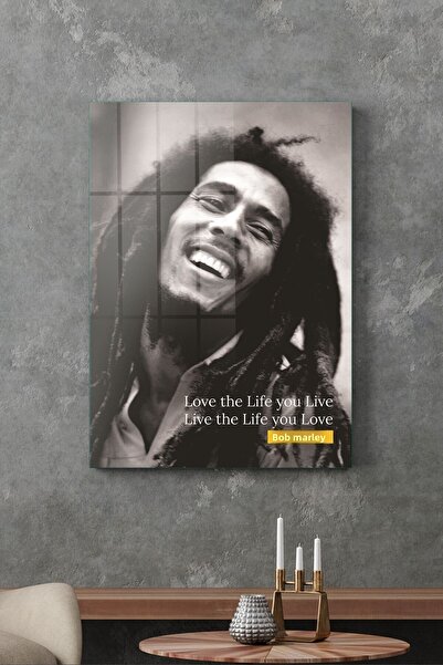 Decovetro Glass Painting Bob Marley