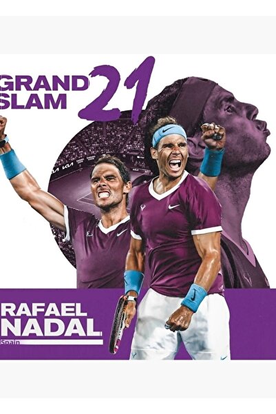 Universal Διακοσμητική ξύλινη αφίσα Rafa Grand Slam 21