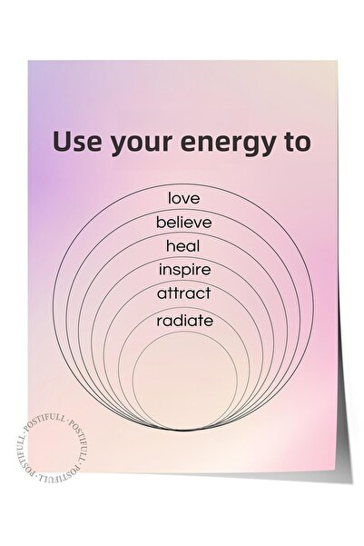 Postifull Aura Series NO:150 - Αγγέλος Αριθμημένη έγχρωμη αφίσα χωρίς πλαίσιο