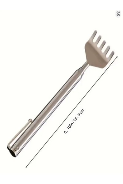 Emrah Gültekin Telescopic Back Scratcher 1 Pc Back Scraper with Extendable Feature Luxury Back Scratcher Stylish Massage Tool