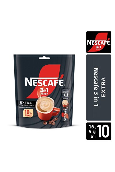 Nescafe نسكافيه 3 في 1 اكسترا 10 عبوات 10x16.5 جم