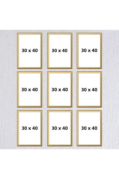 AS TİCARET Cadru de nouă 30x40 (fără poster) - Bos1026