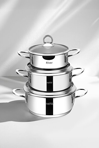 Nehir Premium 52 Piece Stainless Steel Dowry Set