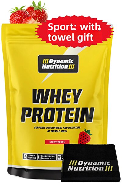 Dynamic Nutrition Gifted! Whey Protein Powder - 420 g - Strawberry Flavored - 14 Servings - 24 g High Protein