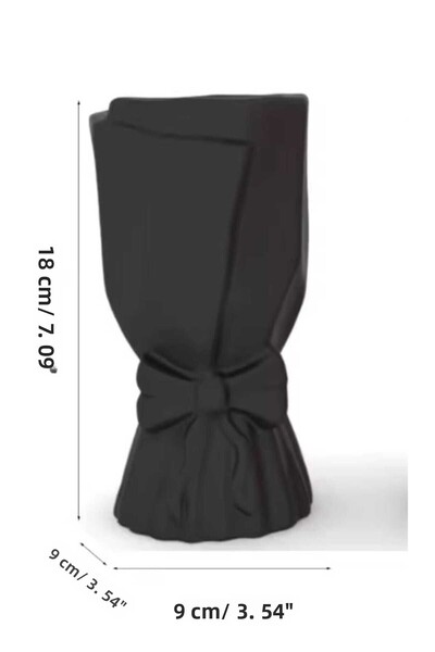 rakaymu Μπουκέτο Μαύρη Πεταλούδα - Διακοσμητικό Αντικείμενο Βάζου