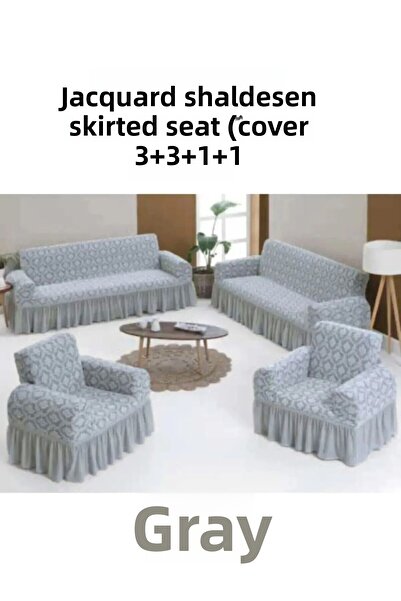 upmall Model șal jacquard Fotoliu, Canapea, Husă pentru canapea extensibilă, ...