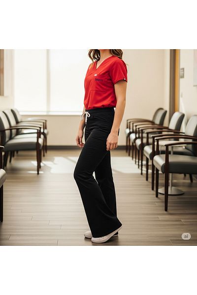 Limitless Spanish Leg Nurse Black Pants Spanish Leg Jersey