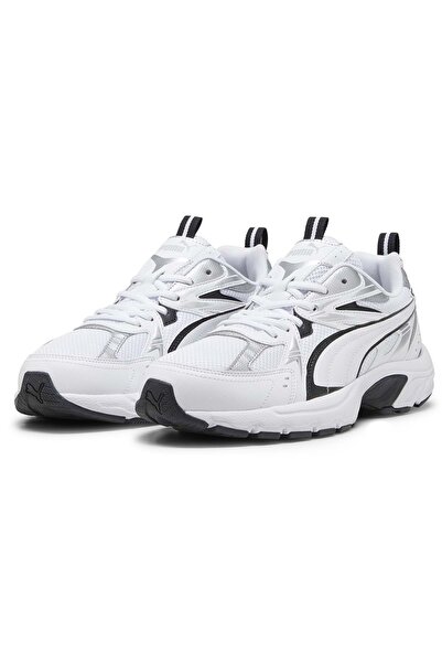 Puma Milenio Tech_ 402623 Unisex Running Shoes WHITE-BLACK