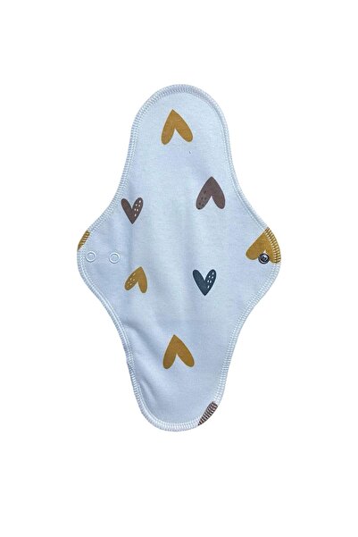 Ponped Patterned Bamboo Washable Organic Women's Pad (Night)