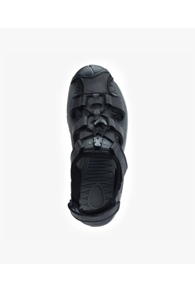 Greyder Erkek Siyah Hakiki Deri Sandalet 5Y1CS14630